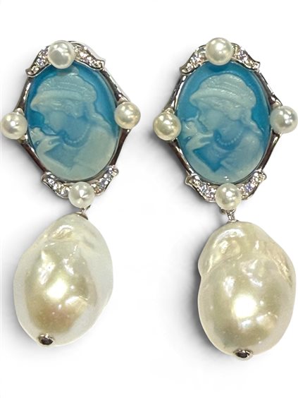 Orecchini Mandile 1922 Donna Cammei  in Argento Conchiglia 2CEPC124284 - 2CEPC124284